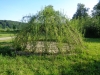 neuer Weidenpavillon Hartlgraben Sommer 2023
